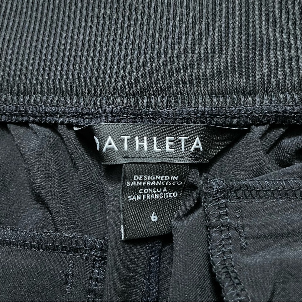 Athleta Brooklyn mid rise ankle pants in black size 6 - Picture 12 of 15